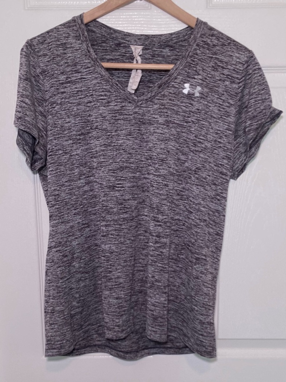 Under Armour 🟣 Size Large UA Tech™ Twist V-Neck Short Sleeve - Picture 3 of 9